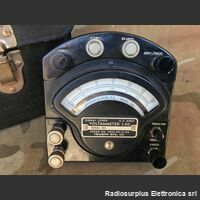 I-50 I-50  Voltmetro-Amperometro tascabile 3 portate in C.C.  3/15/150 Volt f.s. / 3-15-30 Amper f.s. Accessori per apparati radio Militari