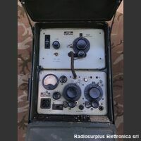 W.S. 68P WIRELESS SET NO.68P  Ricetrasmettitore spalleggiabile del 1940 Inglese (riporta il il numero di serie 231)  Frequenza operativa da 1,75 - 2,9 Mhz in AM e CW Apparati radio