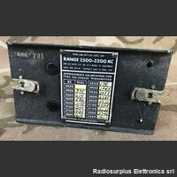 coil CW Coil Set   mod GF-12  Cassetti sintonia per tx aeronautico CW-52063A Accessori per apparati radio Militari