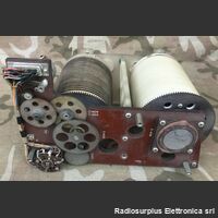 Collins180 Roller motorizzato mod. 180  Induttanza variablie da 3 - 80 micro Henry Accessori per apparati radio Militari