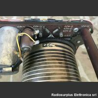 Collins180 Roller motorizzato mod. 180  Induttanza variablie da 3 - 80 micro Henry Accessori per apparati radio Militari