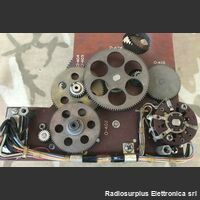 Collins180 Roller motorizzato mod. 180  Induttanza variablie da 3 - 80 micro Henry Accessori per apparati radio Militari