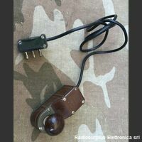 TSE (W) 9-2 TSE (W) 9-2  Mini tasto per ricetrasmettitore Inglese W.S. 88 Accessori per apparati radio Militari
