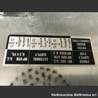 RA-18C-3 BENDIX type RA-18C-3  Ricevitore VHF aeronautico da 108 - 134 Mhz in AM Apparati radio
