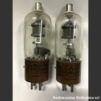 coppia3B24 W Coppia Valvole  3B24 W  Raddrizzatrice JAN Valvole