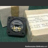 MR15S500 Microamperometro  MR15S500  500 uA f.s.   cm 4,5 x 4,5 a pannello Componenti elettronici