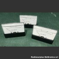 voltlife Voltmetro  Life   mis. cm 8 X 6 a pannello Componenti elettronici