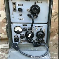  WIRELESS SET NO.18 Ricetrasmettitore spalleggiabile del 1940 WW2 Frequenza operativa da 6- 9 Mhz in AM e CW Apparati radio