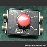 RMS S3 Commutatore di Antenna  RMS S3  1 ingresso  3 uscite Connettori SO239 Accessori