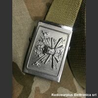 Multiarmi E.I. Cintura con Fibia  Multiarmi E.I.  Lunghezza cm 95-Nuova Militaria