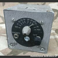 DETROLA 438 DETROLA model 438 (BC-1206A)  Ricevitore Aeronautico  U.S. Army per ascolto  radiofari nella banda da 200 a 400 Khz Apparati radio