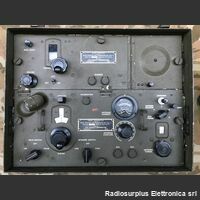  BC-654-A  Ricetrasmettitore campale WWII originale U.S. Army  Frequenza operativa da 3800 a 5800 Khz in AM / CW Apparati radio