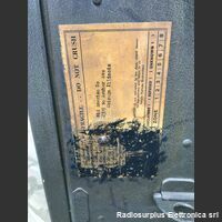  BC-654-A  Ricetrasmettitore campale WWII originale U.S. Army  Frequenza operativa da 3800 a 5800 Khz in AM / CW Apparati radio