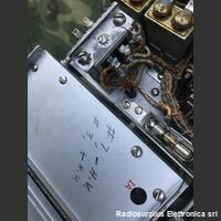 BC-224-F BC-224-F Signal Corps  Ricevitore Aeronautico AM/CW/MCW da 200-500 Khz e da 1,5 a 18  Mhz in 6 bande. Apparati radio
