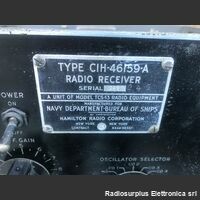TCS-12 COLLINS TCS-12  Gamma difrequenza da 1,5 a 12 Mhz AM / CW Apparati radio
