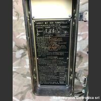 R-105 M R-105 M  Ricetrasmettitore Europa dell'est  Gamma di lavoro da 36 a 46,1 Mhz in FM. Potenza 1W Apparati radio