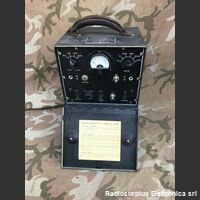 BC 376K Test Oscillator BC 376K   Oscillatore di test  per segnali RF e modulazione Accessori per apparati radio Militari