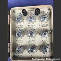 ZM-16A/U Resistor Decade  ZM-16A/U  Decade resistiva Militare per uso gravoso Accessori per apparati radio Militari