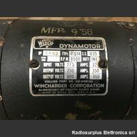 Collins 416W-I Collins 416W-I  Alimentatore con dynamotor per apparati radio Collins Accessori per apparati radio Militari