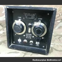 BC-1066-B BC-1066-B  Ricevitore per testare i transponder IFF, serviva per l'identificazione degli aeromobili amici.  Utilizza due bande I Band e G Band 400 - 450 Mhz Apparati radio