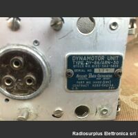 A.R.C. 14482 Radio Dynamotor  A.R.C. type 14482  Invrted DC/DC per apparati aeronautici serie ARC Accessori per apparati radio Militari