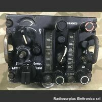 BD61B Radio Control  B.D. 61B  Pannello di controllo per ricevitore  radio goniometrico Francese della S.T.T.A. Accessori per apparati radio Militari