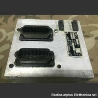 BD61B Radio Control  B.D. 61B  Pannello di controllo per ricevitore  radio goniometrico Francese della S.T.T.A. Accessori per apparati radio Militari