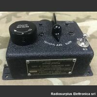CW-23087 Receiver Switch Box  type CW-23087  Parte di aircraft equipment RU-18 Accessori per apparati radio Militari