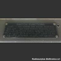 MN-28C BENDIX type MN-28C  Pannello di controllo per radiobussola MN/26 Accessori per apparati radio Militari