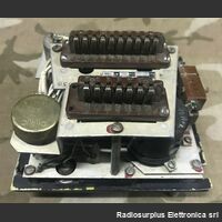 BD28C B.D. 28C  Pannello di controllo per ricevitore  radio goniometrico Accessori per apparati radio Militari