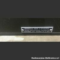J-2722/TCC Terminal Box  J-2722/TCC  Scatola di giunzione per terminali telegrafici Accessori per apparati radio Militari