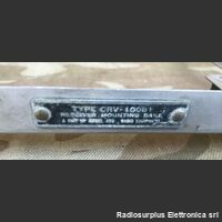 ROCKFORD 35A9130-3 Receiver Mounting Base type CRV-10081 Base di supporto per ricevitore aeronautico Accessori per apparati radio Militari