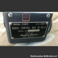 BC-451-A Radio Controller Box  BC-451-A Accessori per apparati radio Militari