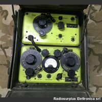 WS NO.48 WIRELESS SET NO.48 MARK I  Ricetrasmettitore spalleggiabile del 1942 WW2  Freq. 6 - 9 Mhz in AM e CW Apparati radio