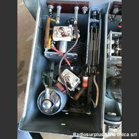 WS68 P  WIRELESS SET NO.68 P  Ricetrasmettitore spalleggiabile del 1942 WW2  Frequenza operativa da 1,75 - 2,9 Mhz in AM e CW Apparati radio