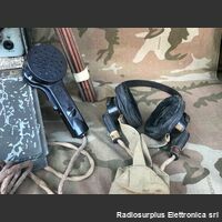 WS68 P  WIRELESS SET NO.68 P  Ricetrasmettitore spalleggiabile del 1942 WW2  Frequenza operativa da 1,75 - 2,9 Mhz in AM e CW Apparati radio