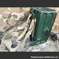 WS68 P  WIRELESS SET NO.68 P  Ricetrasmettitore spalleggiabile del 1942 WW2  Frequenza operativa da 1,75 - 2,9 Mhz in AM e CW Apparati radio