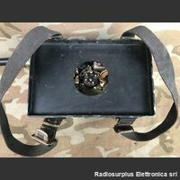 BC-222 BC-222  Ricetrasmettitore spalleggiabile del 1941 WW2  Frequenza operativa da 27,7 - 52,2  Mhz in AM Apparati radio