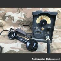 BC-222 BC-222  Ricetrasmettitore spalleggiabile del 1941 WW2  Frequenza operativa da 27,7 - 52,2  Mhz in AM Apparati radio