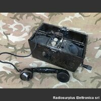 FF33 Telefono da campo Tedesco WWII  FF33 Militaria