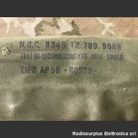AP50 AP50  Telo di riconoscimento ARIA-TERRA  in tela cerata colorata AL-140-rosso Militaria
