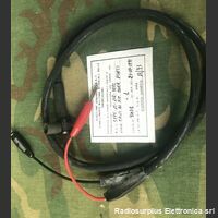 Cavo9871 Cavo alimentazione Correnti Forti  5995-15-102-9871 Accessori per apparati radio Militari