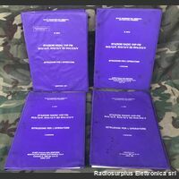 ManualRV Istruzioni per l'operatore stazione radio RV3/4  kit 4 volumi completi originali Manuali