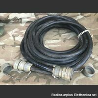 ALI50AM-F- Cavo flessibile in gomma tre poli per alte potenze 50 Amper Accessori per apparati radio Militari
