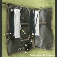 Dipolo47mt Antenna Dipolo  Lunghezza totale mt. 47  Completa di isolatore con presa PL259, Accessori per apparati radio Militari