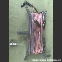Filare 16mt Antenna Filare  Rame fosforoso  Lunghezza 16 Mt, con connettore BNC Accessori per apparati radio Militari