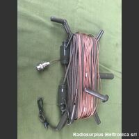 Filare 16mt Antenna Filare  Rame fosforoso  Lunghezza 16 Mt, con connettore BNC Accessori per apparati radio Militari