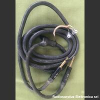 PL68-55 PL68-55  Cavo gommato di ricambio  per  microtelefoni serie H-22 / H-63 / H-22 Accessori per apparati radio Militari