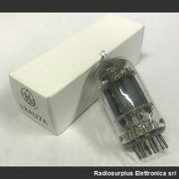 12AU7 Valvola  12AU7 / ECC82  Doppio triodo G.E. Componenti elettronici