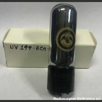 UV-199 Valvola  UV-199  Triodo Radiotron RCA Componenti elettronici